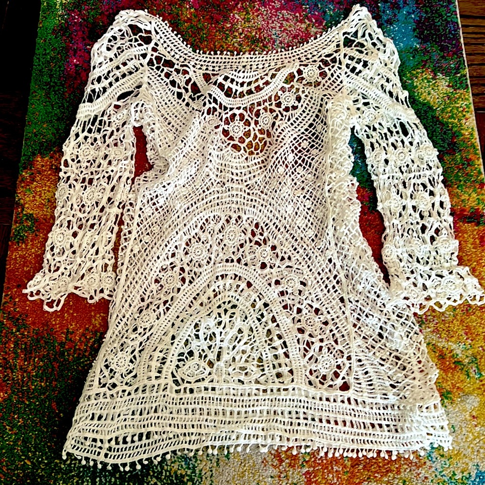 Lacy Swimsuit Cover Up